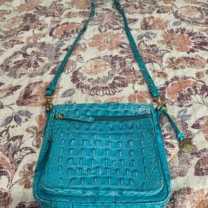 Brahmin Cleo Capri Melbourne Genuine Leather Crossbody Bag